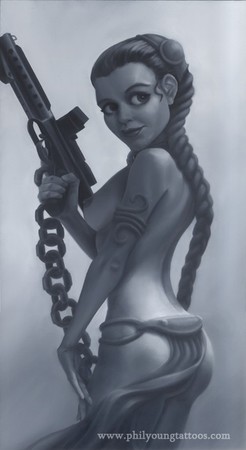Tattoos - Princess Leia! - 47366